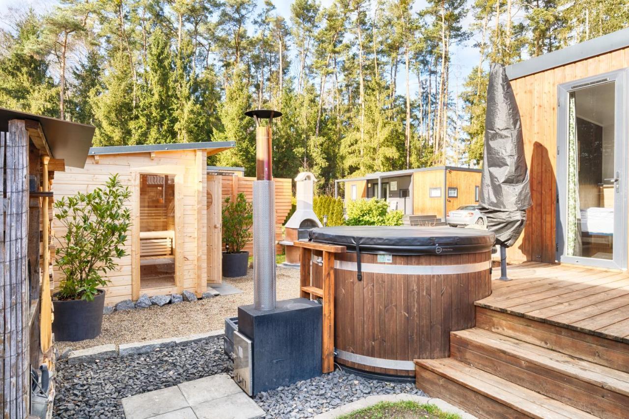Mobilheim Am Murner See - Private Sauna + Privater Badezuber Wackersdorf Kültér fotó